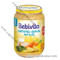 Bebivita Brambory-zelenina s krůtím masem 220 g