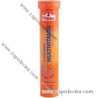 Haas MultiVitamín Pomeranč 20 šumivých tablet