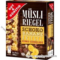 G+G Müsli tyčinky s čokoládou a banánem 8x25g