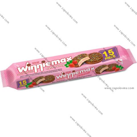 Golda Winniemax - sušenka s příchutí jahody 275g