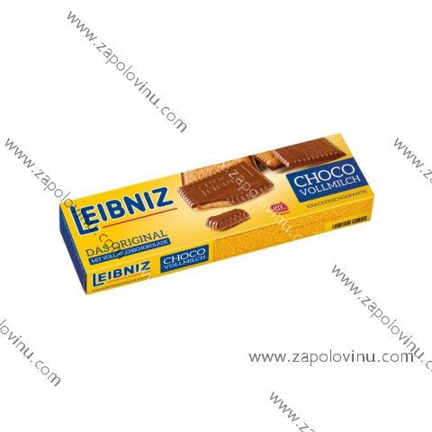 Leibniz křupavé sušenky v mléčné čokoládě 125g