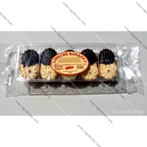 Škvrnovo Linecké banánky 200g