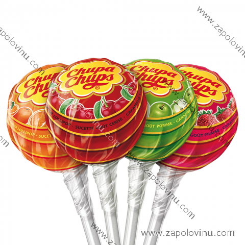 Chupa Chups ovocné lízátko 12g