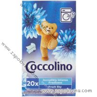 Coccolino Intense Fresh Sky vonné ubrousky do sušičky 20 ks