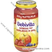Bebivita Jablka s jahodami a borůvkami 250 g