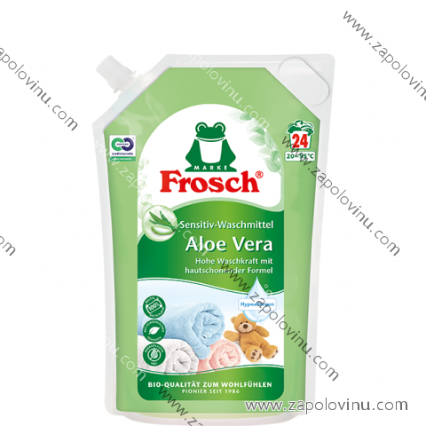 Frosch Aloe Vera Sensitive tekutý prací prostředek 24 WL