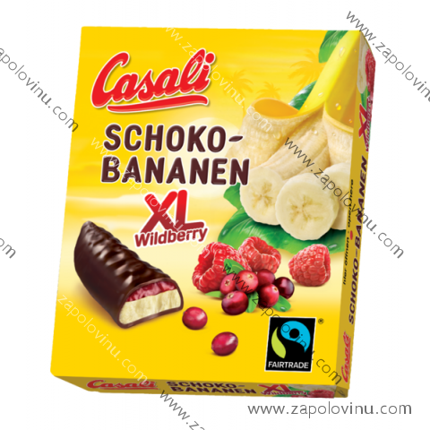 CASALI SCHOKO BANANEN XL WILDBERRY 140G