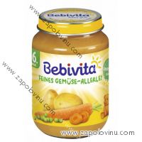 Bebivita Jemná zeleninová směs 190 g