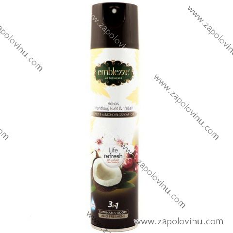 EMBfresh Osvěžovač vzduchu Kokos, mandlový květ a třešeň 240 ml