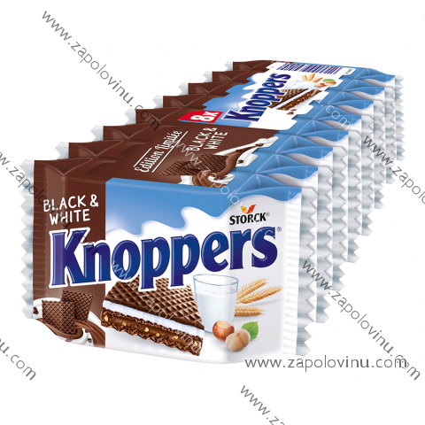 Storck Knoppers Black + White 8ks