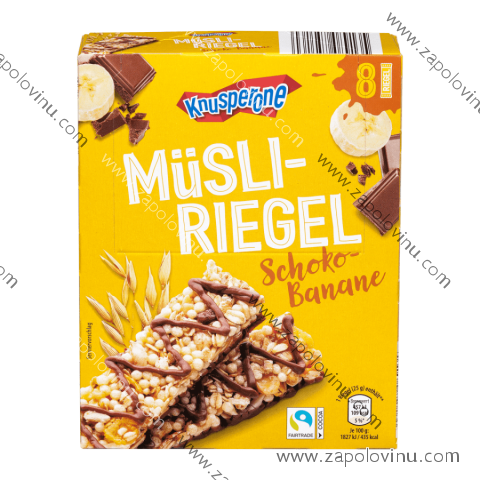GOLDEN BRIDGE Müsli Tyčky Čokoláda - banán 200g