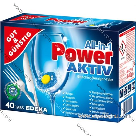 G+G Power Aktiv Tablety do myčky 10v1 40ks