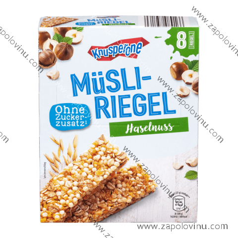 GOLDEN BRIDGE Müsli Tyčky Lískový oříšek bez cukru 200g