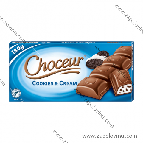 Choceur mléčná ČOKOLÁDA s Cookies 180G