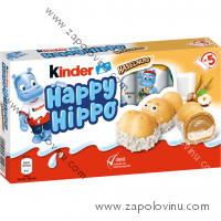 Ferrero kinder Happy Hippo oříšek 5ks, 103g