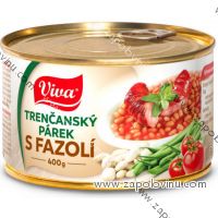 Viva Trenčanské párek s fazolí 400 g