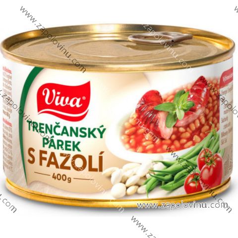Viva Trenčanské párek s fazolí 400 g