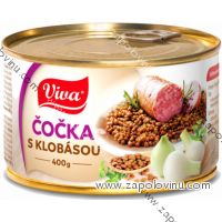 Viva Čočka s klobásou 400g