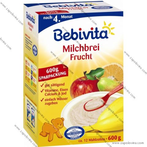 Bebivita Mléčná kaše ovocná 500g