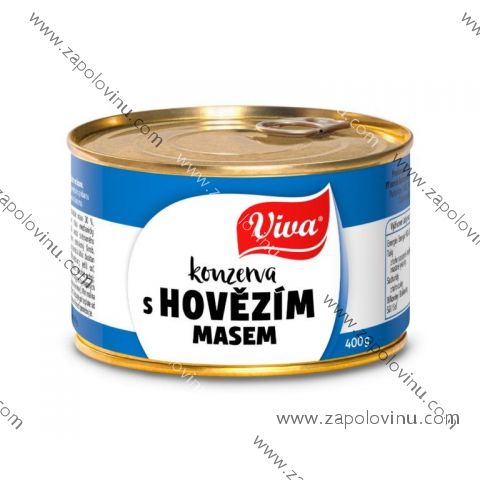 Viva Konzerva s hovězím masem 400g