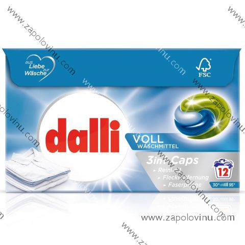 Dalli Activ 3v1 Kapsle na praní 12ks