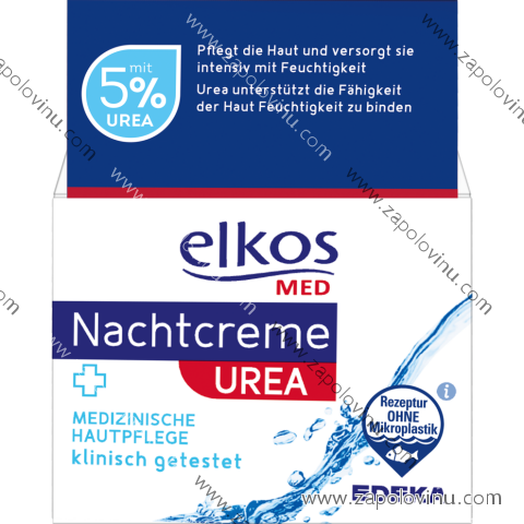 Elkos MED noční krém s UREOU 50 ml