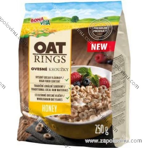 Bona Vita ovesné kroužky 250g