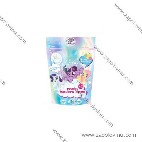 MY LITTLE PONY Foam Makers Caps  doypack pěnotvorné kapsle 6 x 20 g