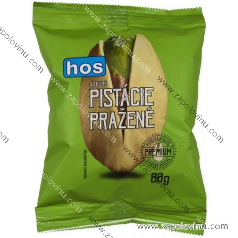 HOS Pistácie pražené solené 80g