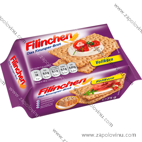 Filinchen Křupavý chleb Celozrnný 75 g