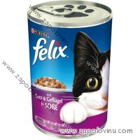 FELIX Kachna a drůbeží v omáčce 400 g