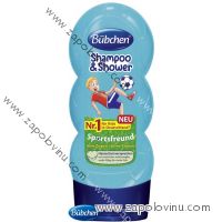 Bübchen Kids šampon a sprchový gel 2v1 Malý fotbalista 230 ml