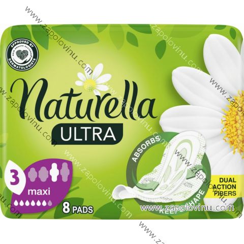 Naturella vložky s křidélky Ultra Maxi velikost 3 8 ks