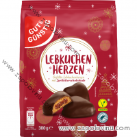 G+G Perníkové srdce plněné hořká čokoláda 300 g