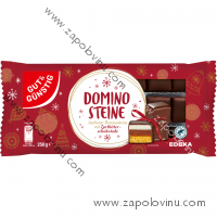 G+G Dominové kostičky v hořké čokoládě 250 g