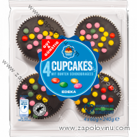 G+G cupcakes vanilkové s čokoládovou polevou 240g