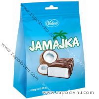VOBRO JAMAJKA Bonbóny s kokosovou náplňí v tmavé čokoládě 200g