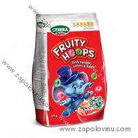 CERERA FRUITY HOOPS BAREVNÉ KROUŽKY 225G