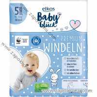 Elkos Premium dětské pleny 5 Junior 11-16 kg 36 kusů