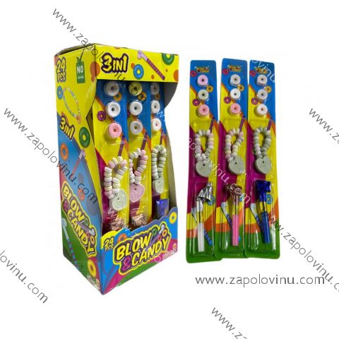 MPSweet Blow a Candy cukrovinky+hračka 17g