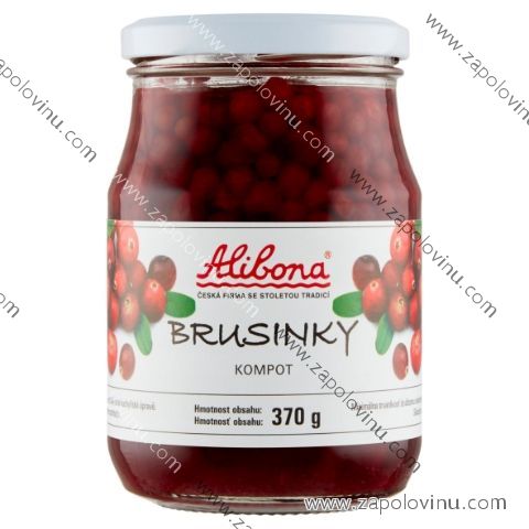 Alibona Kompot brusinkový 370g