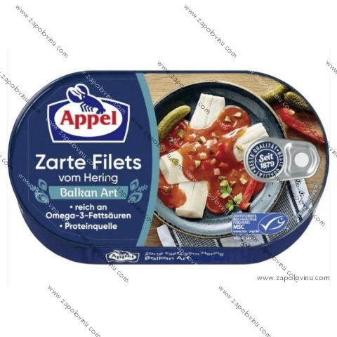 Appel sleďové filety v omáčce na Balkánský způsob 200 g