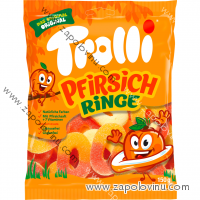 Trolli broskvové kroužky 150g