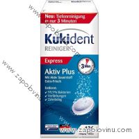 Kukident AktivPlus tablety na protézy 136 ks