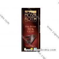 Moser Roth Hořká Čokoláda 70% Kakao 125g