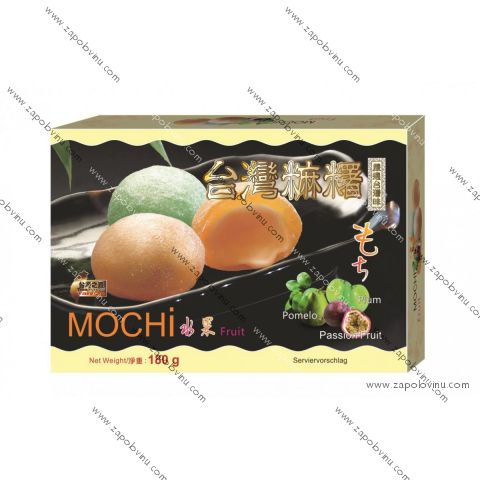 KK MOCHI RÝŽOVÉ KOLÁČKY - FRUIT MIX 180G