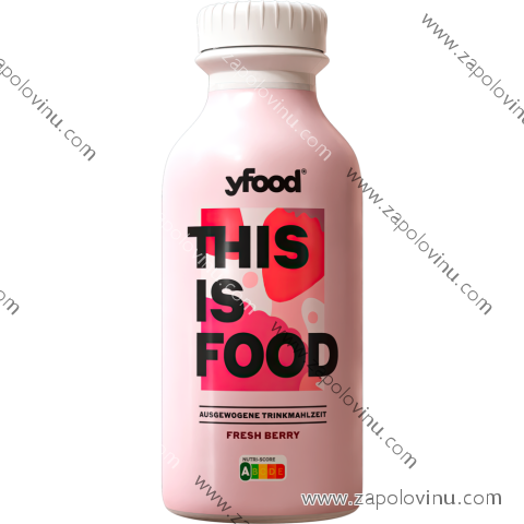 YFood pitné jídlo Fresh Berry 500ml