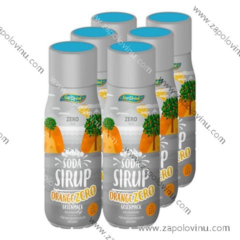 Star Drink sirup Orange Zero 500 ml