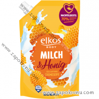 EDEKA elkos krémové mýdlo mléko + med sáček 750 ml