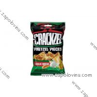 Crackzel kousky preclíku s příchutí česnek 65g